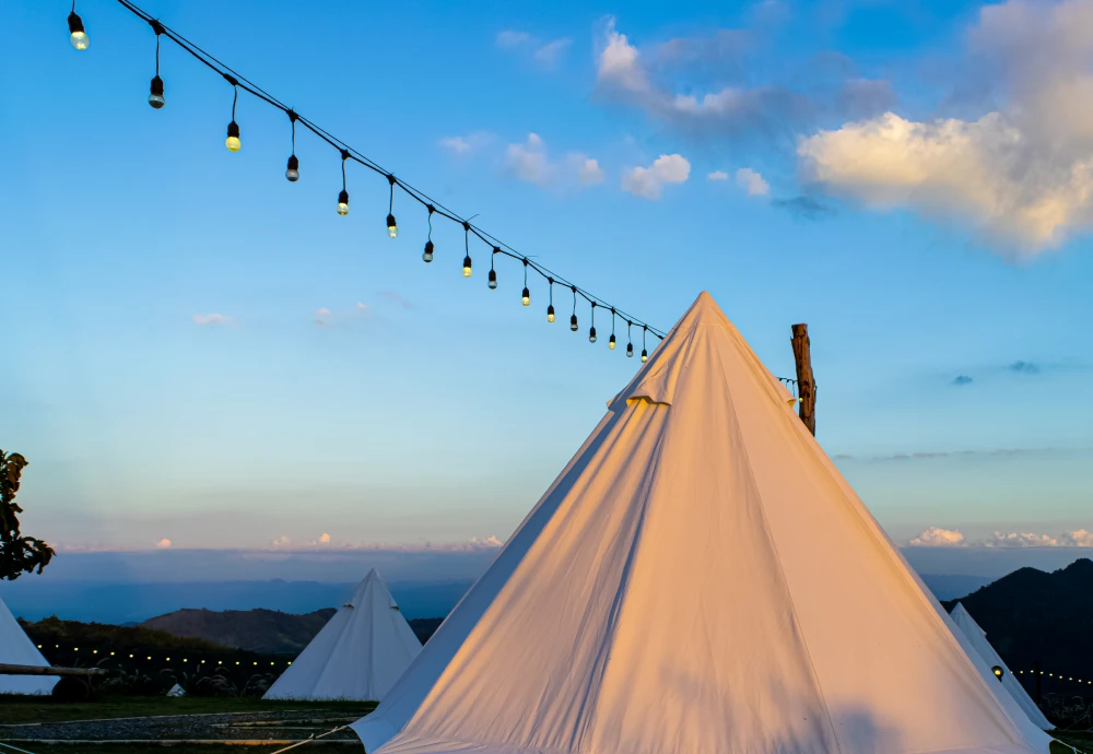glamping teepee